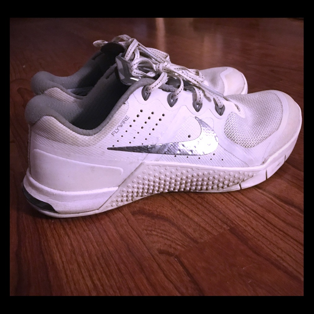 White Nike Training Shoes